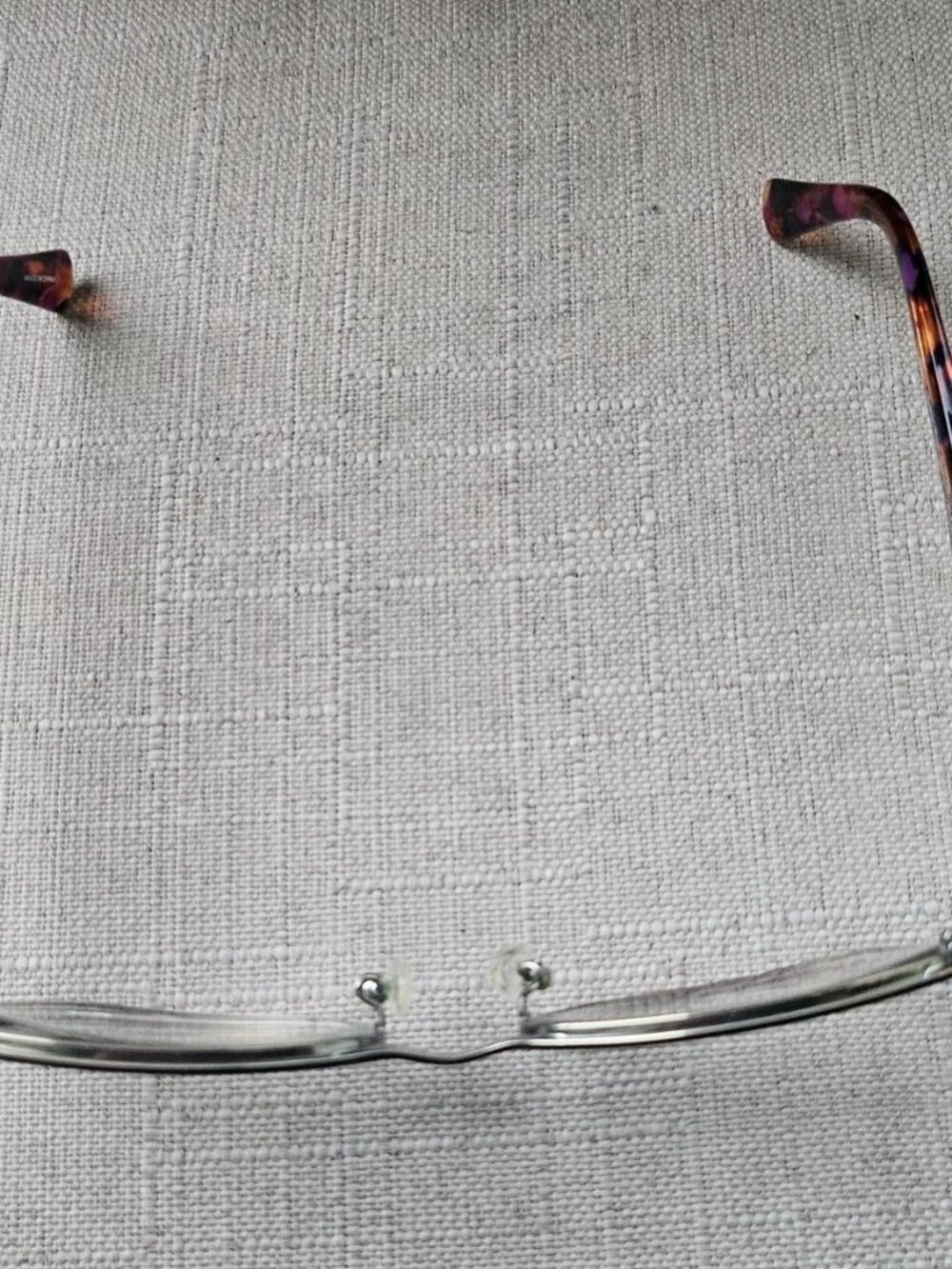 Coach Women Eyeglasses Frame Satin Prple Gold/Prple Confetti Eyewear Glasses - Picture 12 of 12